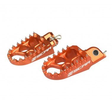 Estriberas SCAR EVO naranja KTM