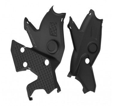 Polisport protectores de chasis negros Tenere 700