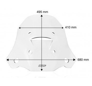 WRS pantalla elevada transparente Aprilia Tuareg 660
