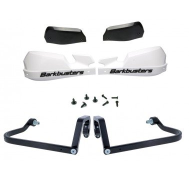 Kit de paramanos Barkbusters VPS blancos para Voge 900 DSX