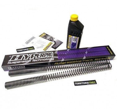 Kit hyperpro muelles de horquilla con aceite para BMW F 650 GS Dakar
