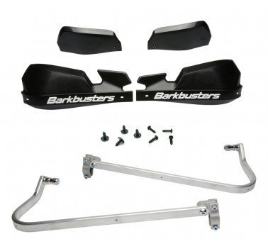 Kit de paramanos Barkbusters VPS negros BMW G 650 GS (11-16)