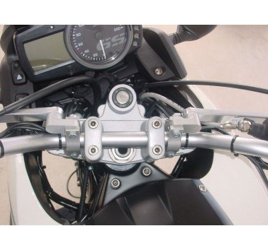 Kit de paramanos Barkbusters VPS negros BMW G 650 GS (11-16)