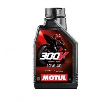 Aceite motor 4T. Motul 300V FL Road Racing 10W40. 1 Litro