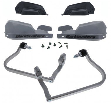Kit de paramanos Barkbusters VPS grises Suzuki V-Strom 1050