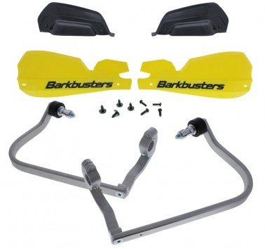 Kit de paramanos Barkbusters VPS amarillos Suzuki V-Strom 1050