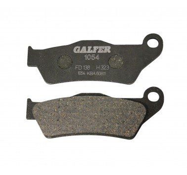 Pastillas de freno trasero semi-sinterizadas FD138G1054