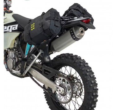 Acerbis protector de escape negro contra golpes y calor