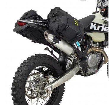 Acerbis protector de escape negro contra golpes y calor