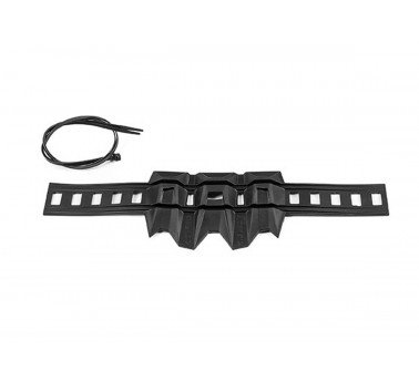 Acerbis protector de escape negro contra golpes y calor