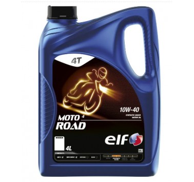 Aceite motor ELF 4 Road 10w40 semi sintético. 4 litros