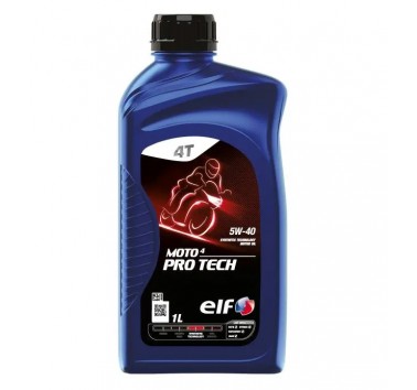 Aceite motor ELF 4 Pro Tech 5W-40. 100% sintético. 1 litro
