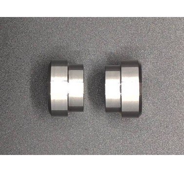 Juego de espaciadores de acero inoxidable para rueda delantera AJP PR7 650 (2019-26)