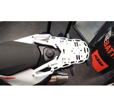 Portaequipajes 3DMoto blanco para KTM 690 Enduro (2019-26)