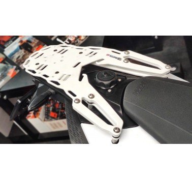 Portaequipajes 3DMoto blanco para KTM 690 Enduro (2019-26)