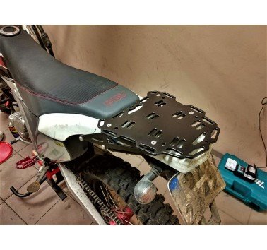 Portaequipajes 3DMoto negro para AJP PR7 650 Adventure