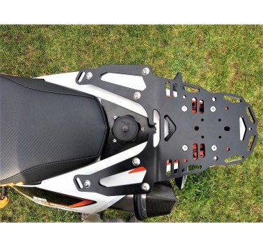 Portaequipajes 3DMoto negro para KTM 690 Enduro (2008-18)