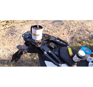 Portaequipajes 3DMoto blanco para KTM 690 Enduro (2019-26)