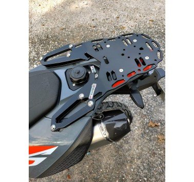 Portaequipajes 3DMoto blanco para KTM 690 Enduro (2019-26)