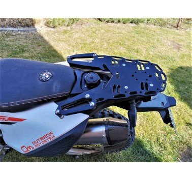 Portaequipajes 3DMoto blanco para KTM 690 Enduro (2019-26)