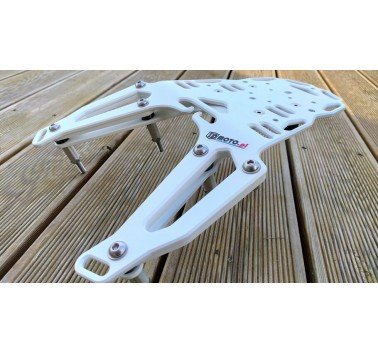 Portaequipajes 3DMoto blanco para KTM 690 Enduro (2008-18)