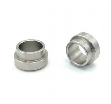 Juego de espaciadores de acero inoxidable para rueda delantera AJP PR7 650 (2019-26)