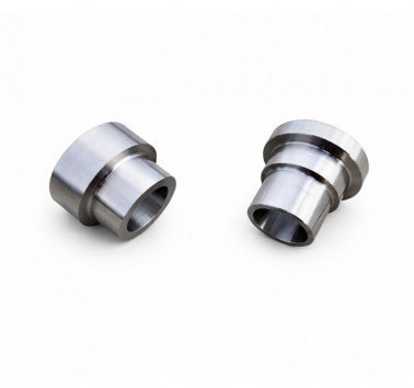 Juego de espaciadores de acero inoxidable para rueda trasera AJP PR7 650 (2022-26)