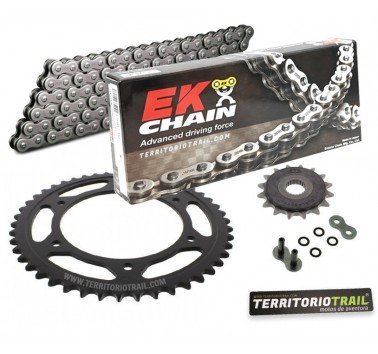 Kit de transmisión EK 520 SRX2 gris  (16/47/110) | relación original BMW F 650