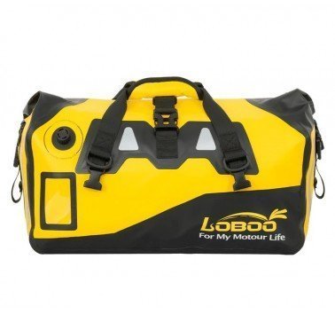 Bolsa trasera amarillo Loboo de 40 Litros