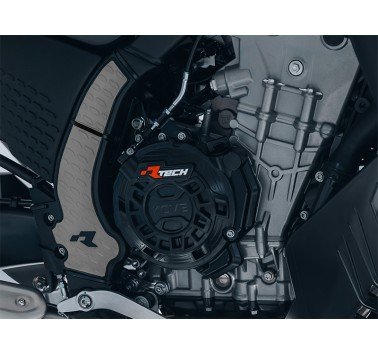 Protectores de chasis RaceTech grises Kove 800 X Pro / Rally