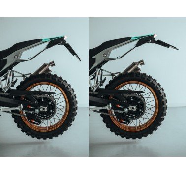 Porta matrículas corto Kove 800 Pro / Rally