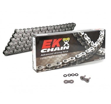 Cadena EK 520 SRX2 QX-Ring gris de 116 eslabones