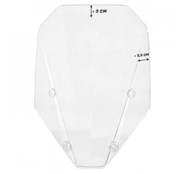 Pantalla GT para Kove 800 X Pro / Rally