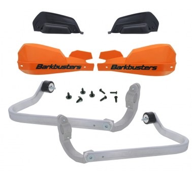 Kit de paramanos Barkbusters VPS naranjas KTM 390 Adventure (2025-26)