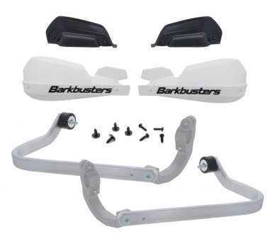 Kit de paramanos Barkbusters VPS blancos KTM 390 Adventure (2025-26)