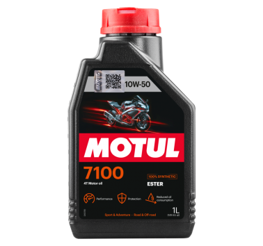 Aceite motor 4T. Motul 7100 10w50 100% sintético. 1litro