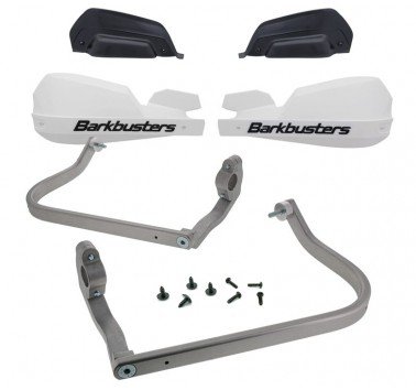 Barkbusters juego de paramanos cerrados VPS blancos Honda CRF 300 L