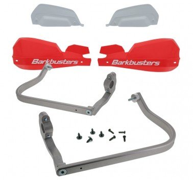 Barkbusters juego de paramanos VPS rojos Honda CRF 300 L