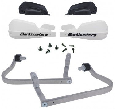 Kit de paramanos Barkbusters VPS blancos Voge 300 / 525