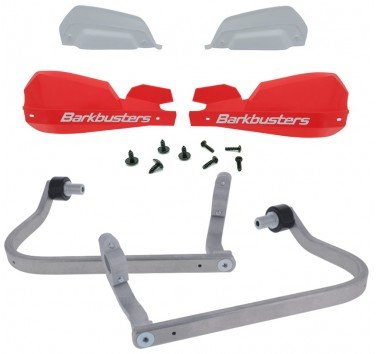 Kit de paramanos Barkbusters VPS rojos Voge 300 / 525 / 800