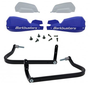 Barkbusters kit de paramanos VPS azules para BMW F750GS / F850GS / R1250GS