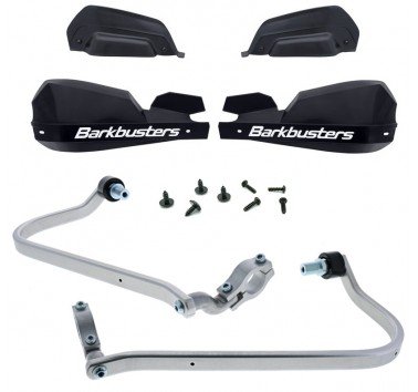Kit de paramanos Barkbusters VPS negros Yamaha Tenere 700 (19-24)