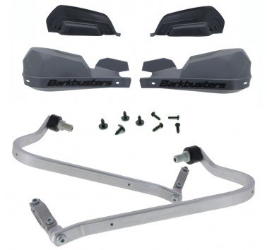 Kit de paramanos Barkbusters VPS grises Yamaha Tenere 700 (2025-26)