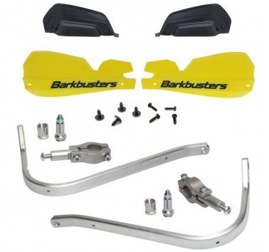 Barkbusters kit de paramanos VPS amarillos con barras de aluminio