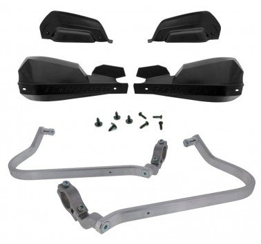 Barkbusters kit de paramanos VPS negros (letras negras) Kove 450 Rally