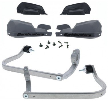 Barkbusters kit de paramanos VPS grises Honda Transalp 750
