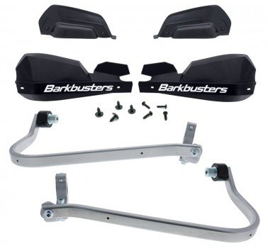 Kit de paramanos Barkbusters VPS negros Aprilia Tuareg 660