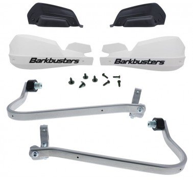 Kit de paramanos Barkbusters VPS blancos Aprilia Tuareg 660