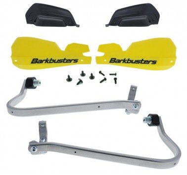 Kit de paramanos Barkbusters VPS amarillos Aprilia Tuareg 660