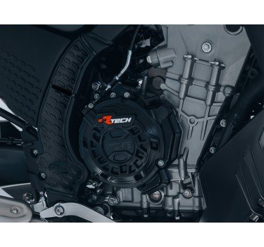 Protectores de chasis RaceTech gris oscuro Kove 800 X Pro / Rally